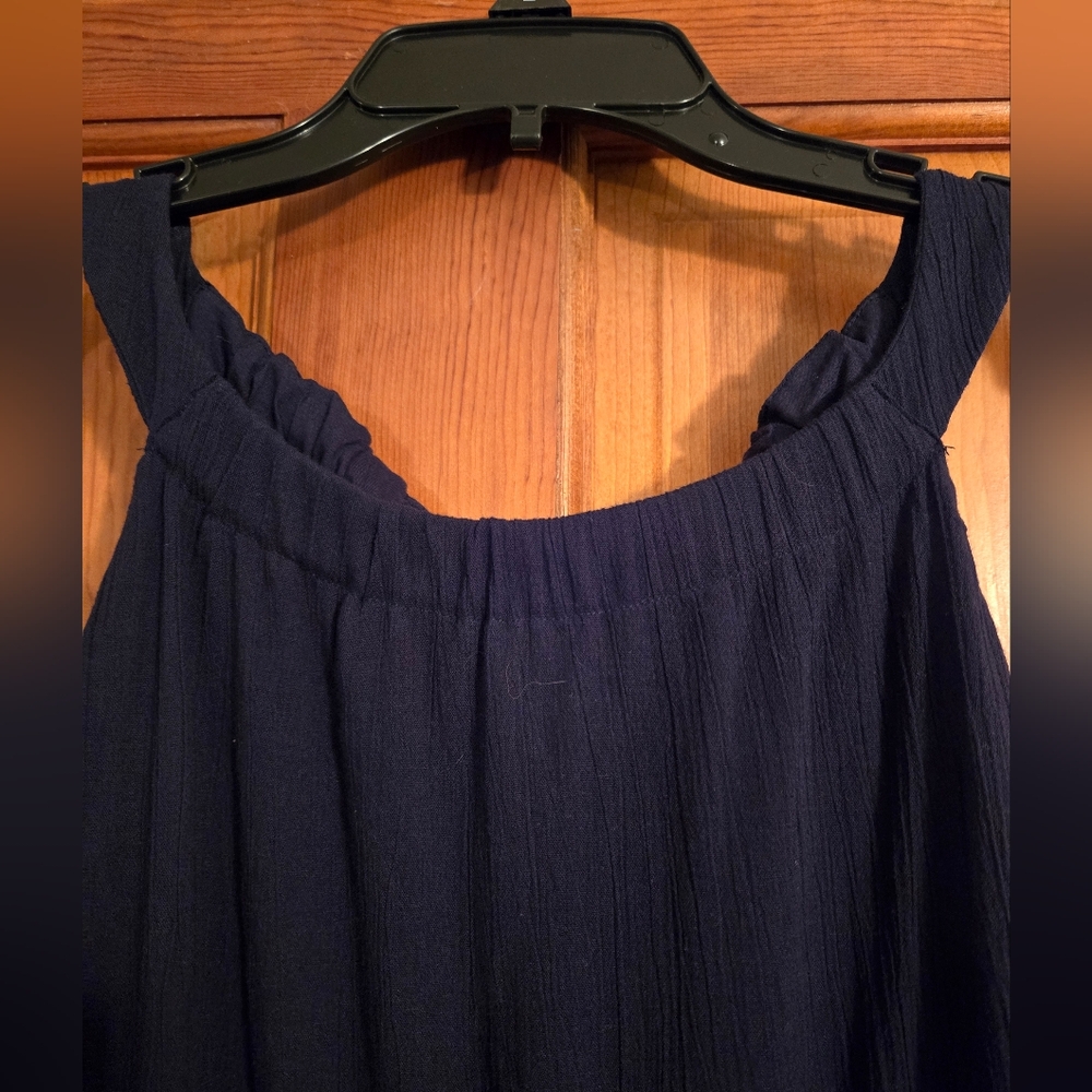 Talbots Navy Maxi Dress SZ 16P
